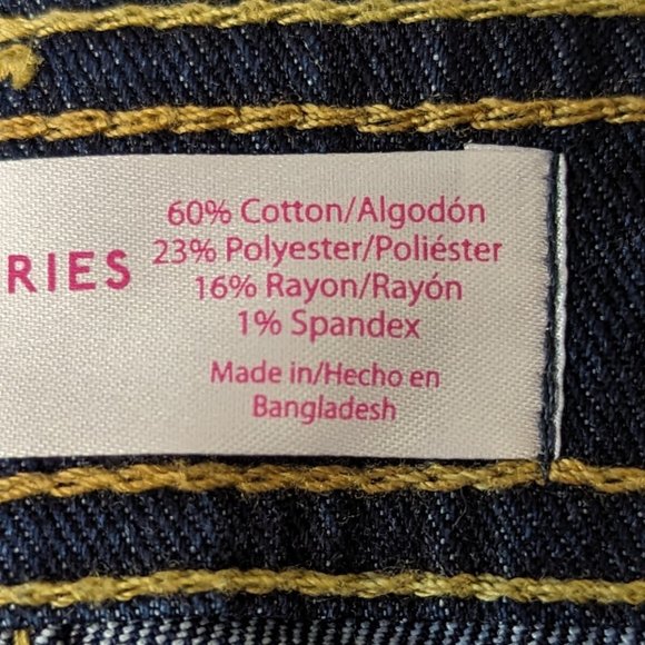 No Boundaries Denim Overalls Juniors Size Large - Picture 12 of 12